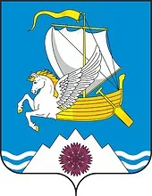 Герб: Переволоцкий район